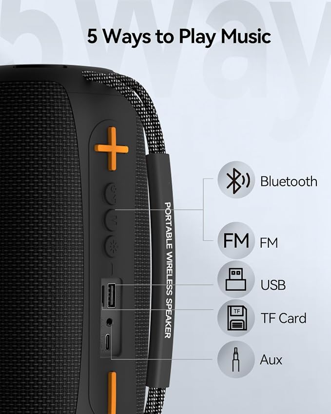 Portable Bluetooth Speaker - Image 2