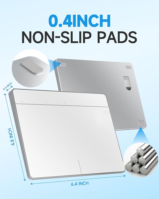 Wireless Bluetooth Trackpad for Windows 10/11, Supports 3 Connection Modes - Image 6