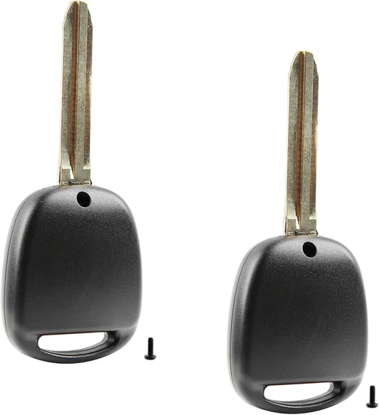 Key Fob Keyless Entry Remote Shell Case & Pad fits 1998-2007 Toyota Land - Image 2