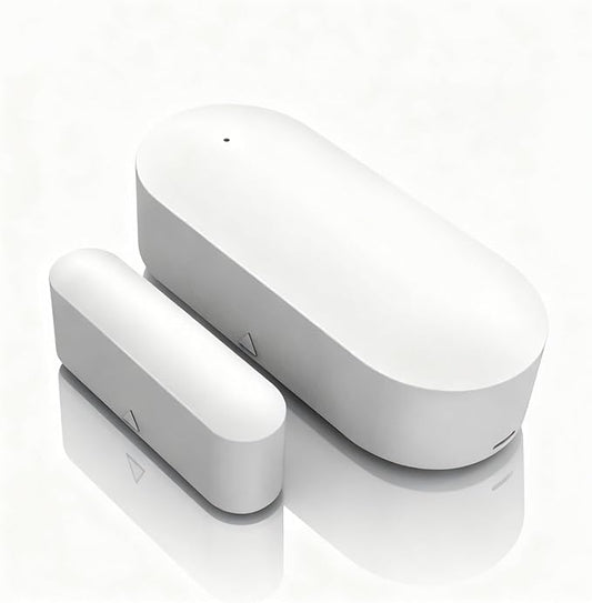 Smart WiFi Door and Window Sensor – Wireless Magnetic Contact Sensor by Jinvocloud