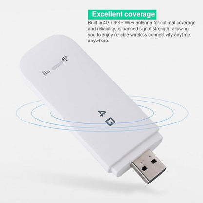 150Mbps 4G LTE Adapter, USB Network Pocket Router Modem Stick, Plug and Play - Image 3