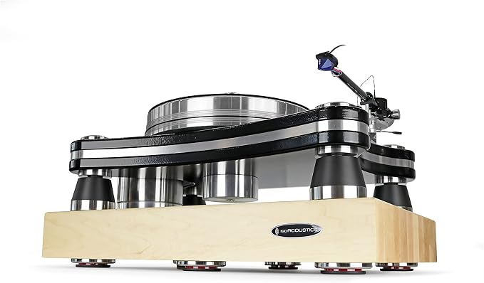 IsoAcoustics Delos Turntable Isolation Butcher Block Series: 1815M2 Maple - Image 6