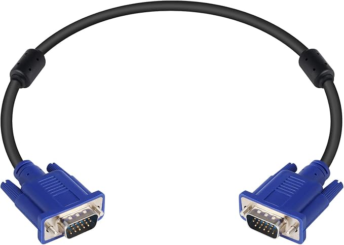 PASOW VGA to VGA Monitor Cable HD15 Male to Male by PASOW