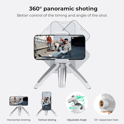 K&F Concept Selfie Stick Tripod, 360 Degree Rotation Mini Phone Stand - Image 4