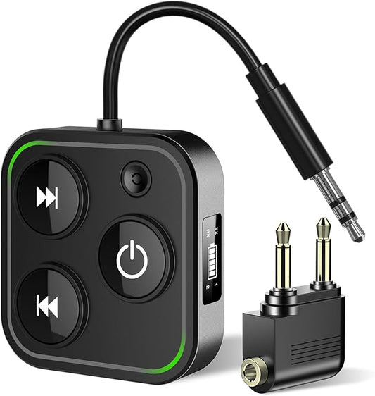 2025 Pro Bluetooth 5.4 Transmitter Receiver, 2-in-1 Wireless Audio Adapter by MepvabKY