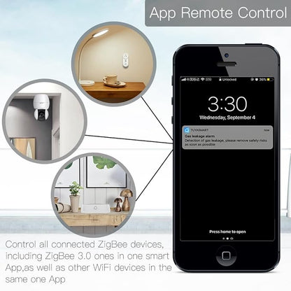 MOES Tuya ZigBee 3.0 Hub/Wired Gateway, WiFi Smart Home Bridge Remote Controller - Image 3