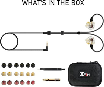 Xvive T9 in-Ear Monitor Dual Knowles BA Drivers IEM - Image 7