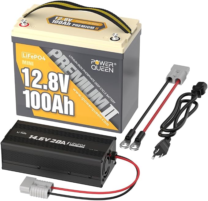 Power Queen MINI LiFePO4 Lithium Battery by PowerQueen