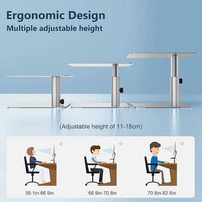 Nillkin Monitor Stand for Desk, Adjustable Height Computer Monitor Stand - Image 3