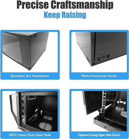 Raising Electronics Wall Mount Server Cabinet - Image 4