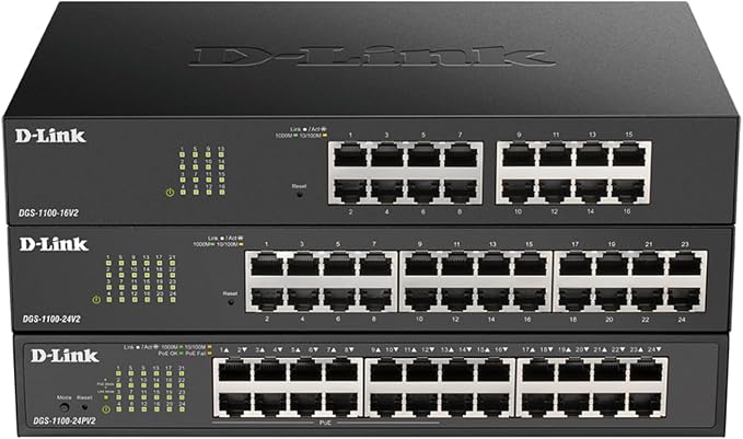 D-Link 16-Port Gigabit Smart Managed Ethernet Switch, IGMP Snooping, Sturdy - Image 8