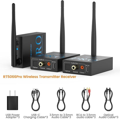 1Mii 3-in-1 2.4Ghz Wireless Audio Transmitter Receiver - Image 7