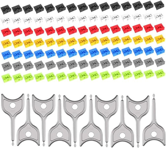 105 PCS USB Port Blockers with 10 Locks by Unknown