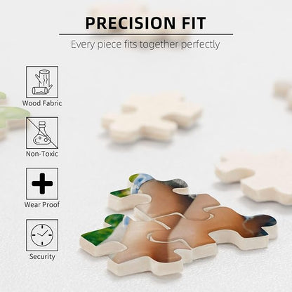 Custom Jigsaw Puzzle from Photos 300/500/1000 Pieces Personalized Wooden - Image 4