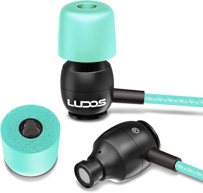 LUDOS Clamor Wired Earbuds in-Ear Headphones, 5 Years Warranty, Earphones - Image 7