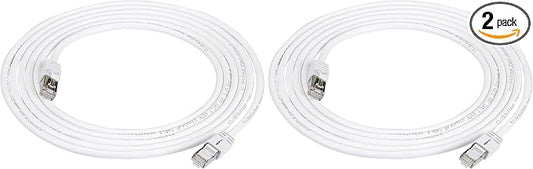 Amazon Basics RJ45 Cat 7 Ethernet Patch Cable, 10Gbps High-Speed, by AmazonBasics