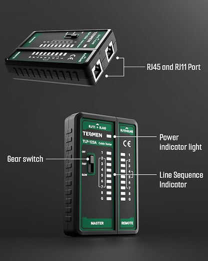 TESMEN TLP-123A Network Cable Tester - Image 6