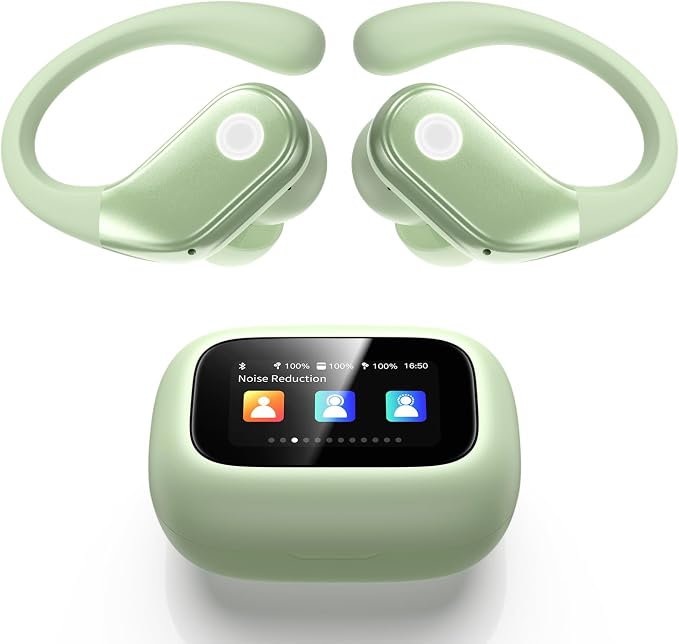Wireless Earbuds, ANC Noise Cancelling Sport Ear Buds by FridgeMagnets