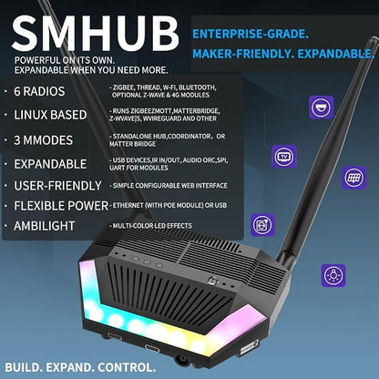 SMLIGHT SMHUB Essential – Professional Smart Home Control Hub - Image 3