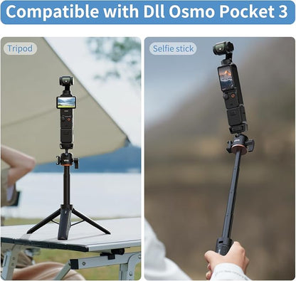 VRIG 21.6" Extension Pole Tripod, Mini Selfie Stick Tripod Stand Handle Grip - Image 4