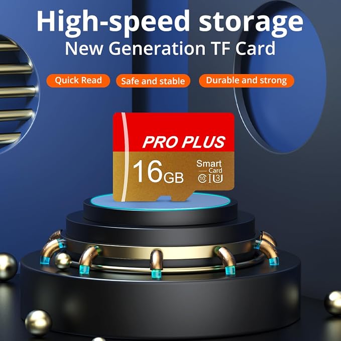 2 Pack TF Card 16GB with Adapter, High Speed Memory Card, UHS-I C10 A1 Memory - Image 4