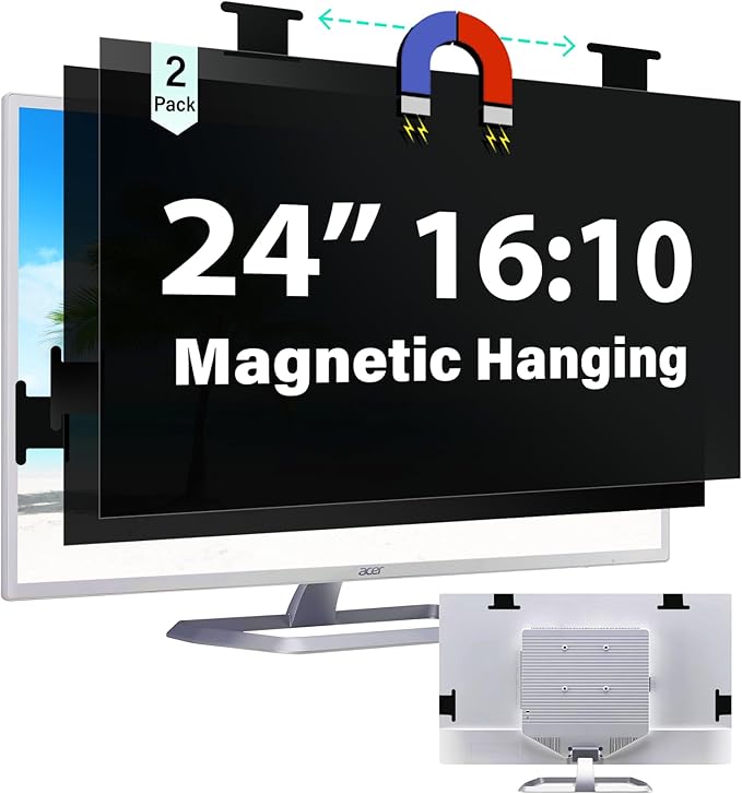 Magnetic 24 Inch Computer Privacy Screen by MaoYeye