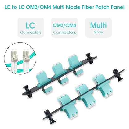 3 Duplex LC/OM3 Fiber Patch Panel - Image 4