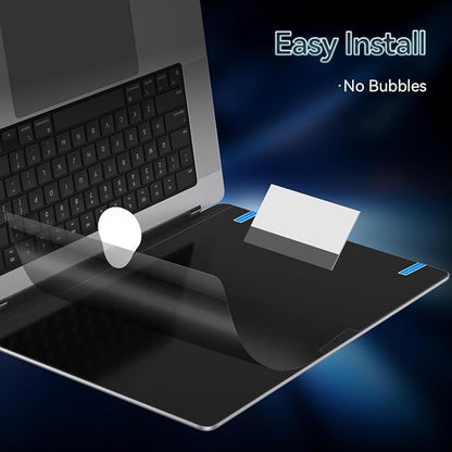 360° Privacy Screen for MacBook Pro 14 Inch, 4 Way Privacy Anti Glare Blue - Image 6