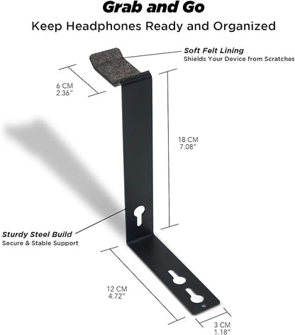 Moodular Add-ons Headphone Stand Black MSA-HS - Image 4