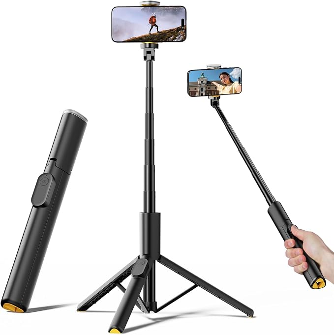 TODI Selfie Stick Tripod for iPhone, Extendable Selfie Stick for iPhone by TODI