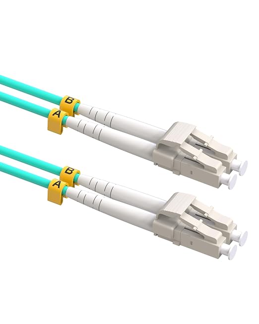 LC to LC Fiber Patch Cable, 10G 40G OM3 Optical Patch Cable Multimode Fiber by VANDESAIL