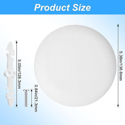 Ceiling Cover Plate, 5 Inch Ceiling Light Cover Plate, Round Ceilings Hole - Image 2