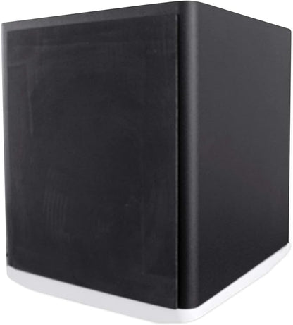 Rockville APM10W Active Studio Subwoofer in White, MDF Wood, RCA/XLR/Optical - Image 4