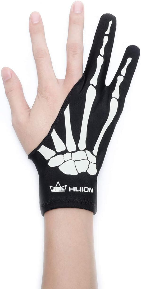 HUION Skeleton Artist Glove for Graphic Drawing Tablet Pad Monitor Painting by Huion