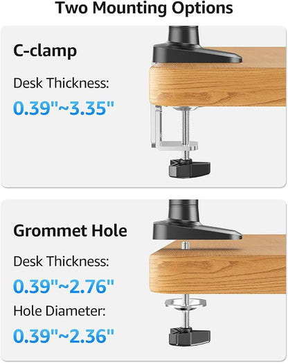 MOUNTUP Single Monitor Desk Mount - Image 8