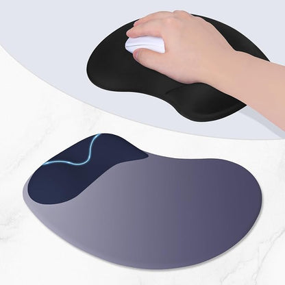ITNRSIIET Ergonomic Mouse Pad, Cushioned Gel Wrist Rest, Non-Slip Base - Image 3