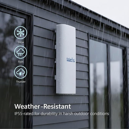 EnGenius ENH500-AX KIT 5GHz Wi-Fi 6 2x2 Outdoor Wireless Bridge, 200 Mbps - Image 5
