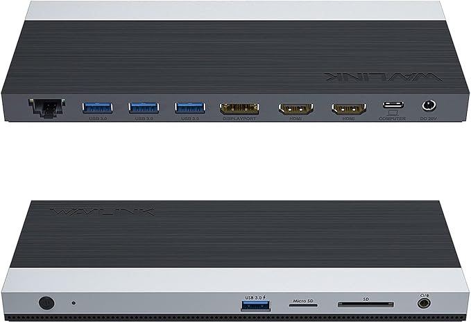 WAVLINK USB C Docking Station 4K Triple Display by WAVLINK%C2%AE