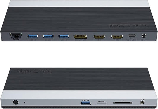WAVLINK USB C Docking Station 4K Triple Display by WAVLINK%C2%AE