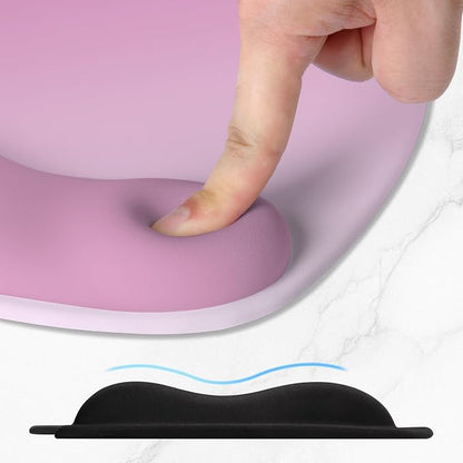 ITNRSIIET Ergonomic Mouse Pad, Cushioned Gel Wrist Rest, Non-Slip Base - Image 4