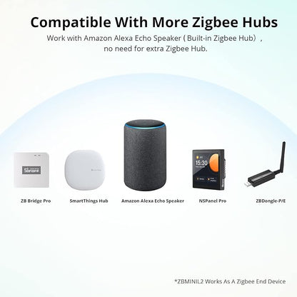 SONOFF Zigbee Smart Light Switch, No Neutral, Hub Required, 2-Way Interruptor - Image 8