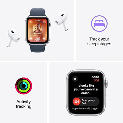Apple Watch Series 7 Silver Stainless Steel Case - Image 4
