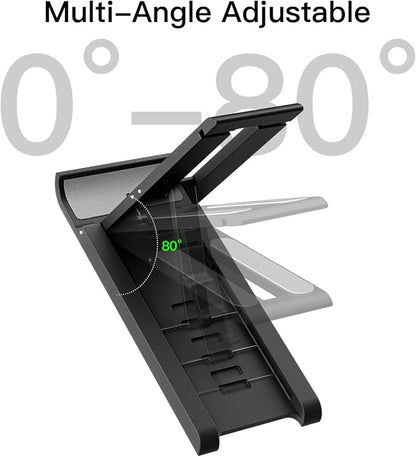 ESSAGER 2 Pack Cell Phone Stand, Adjustable Foldable Mini Mobile Phone Holder - Image 5