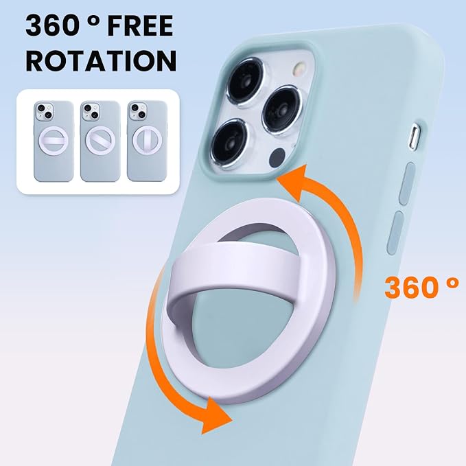 Magnetic Silicone Ring Grip Phone Holder, Loop Grip Phone Holder, Magnetic - Image 3