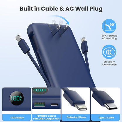 Portable Charger 33800mAh USB C Power Bank - Image 5