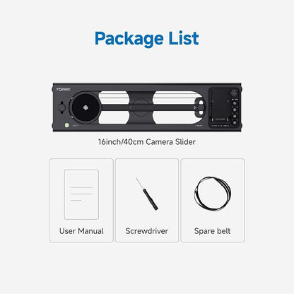 Accsoon Toprig 16inch/40cm Camera Slider Motorized, Button&APP Control - Image 9