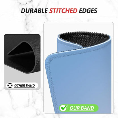 ITNRSIIET Mouse Pad Non-Slip Rubber Base Smooth Surface Stitched Edges - Image 5