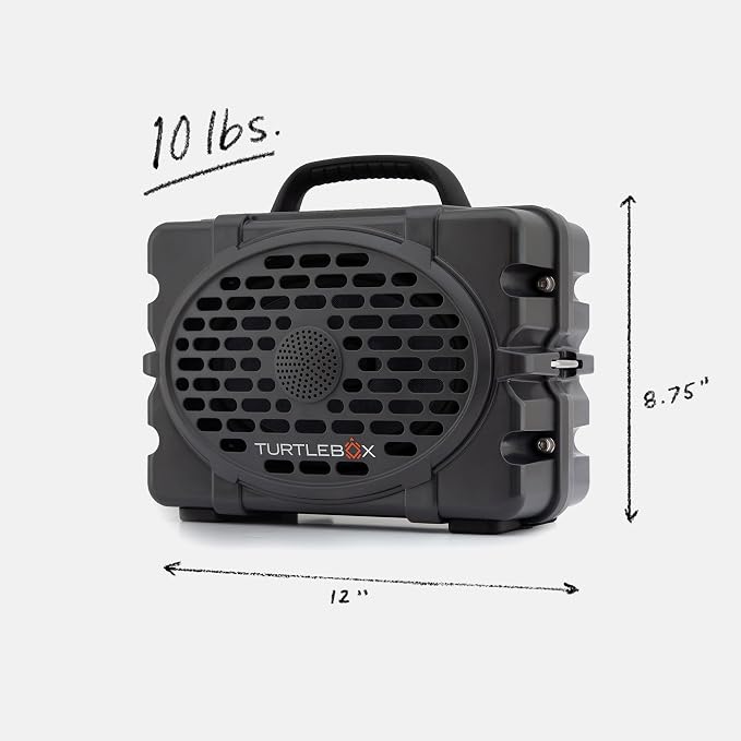 Turtlebox Original Gen 3: Portable Outdoor Bluetooth Speaker – Ultra-Loud - Image 3