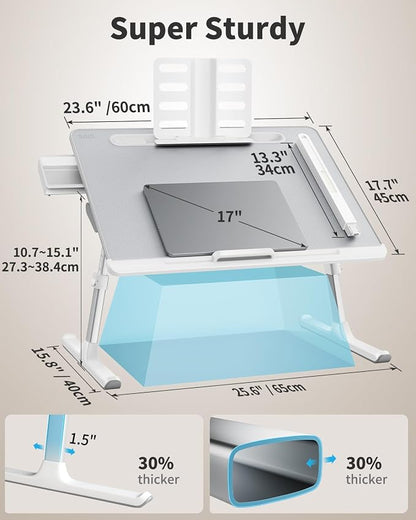 SAIJI Laptop Bed Tray Desk - Image 7