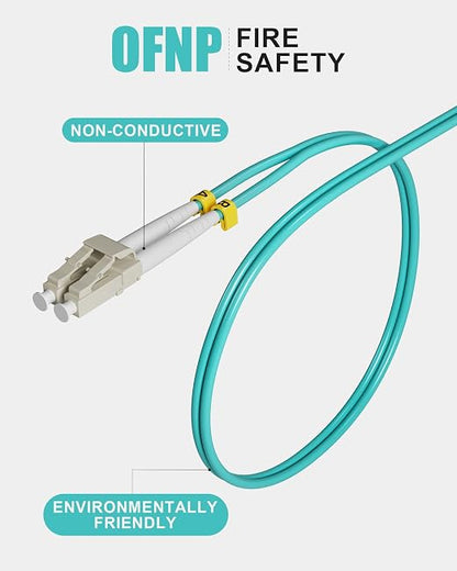 OM3 LC to LC Fiber Patch Cable - Image 3